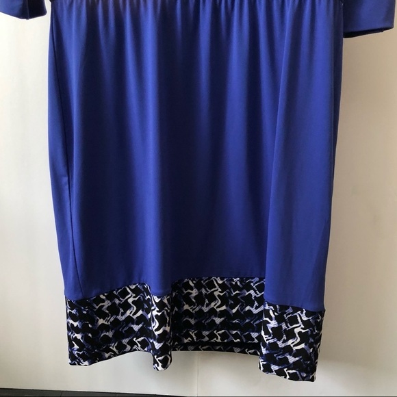 🎄Traditions sapphire blue dress, workwear, SZ 12 - Picture 3 of 7